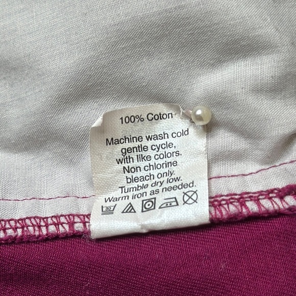 J.Crew Chino Shorts Plum Size 4 - Picture 6 of 6